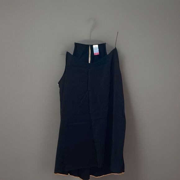 No Boundaries Tops - No Boundaries Top Juniors Medium 7-9 Black Cami Tank Flowy Spaghetti Strap